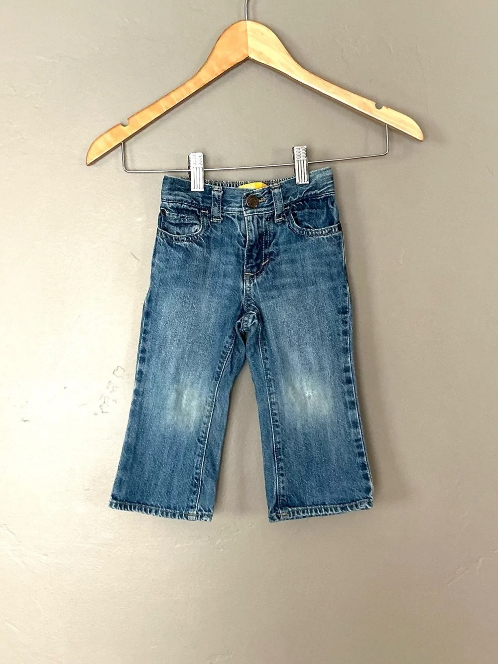Old Navy 18-24M Boot Cut Distressed Denim Jeans Classic Casual Fall